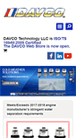 Mobile Screenshot of davcotec.com